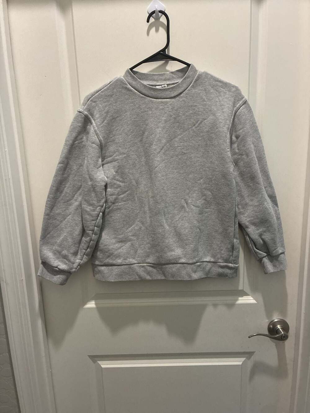 & Other Stories Stockholm Atelier Grey Cotton Sweatshirt Size XS